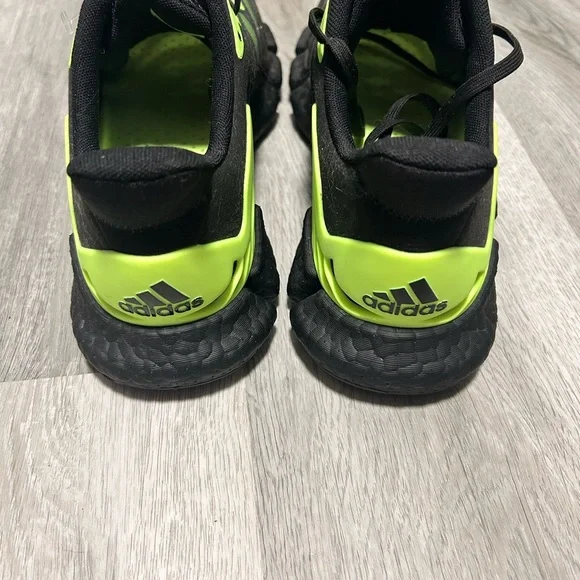 Adidas Climacool Black and Green Sneakers - Picture 3 of 4